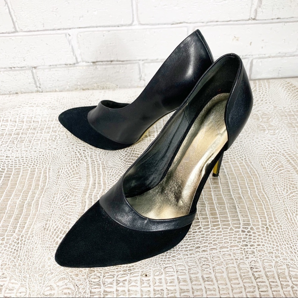 Lania Women’s Suede Leather Detailed Heel‎